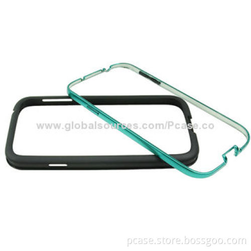 Slim-edged Frame Mobile Phone Cases for Samsung Galaxy S4, Decoration Your Phone More Beautiful